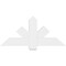 Ekena Millwork Kennewick Architectural Grade PVC Gable Bracket, 48"W x 22"H x 2"D x 6"F, 11/12 Pitch GBP048X22X0206KEN00 - alternate 5